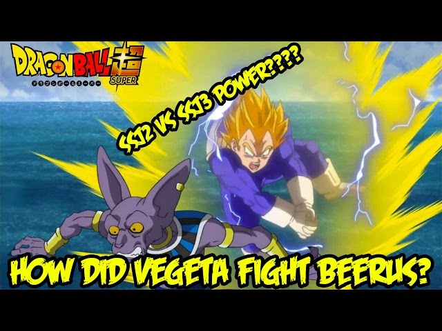 SSJ3 Goku vs Raging SSJ2 Vegeta