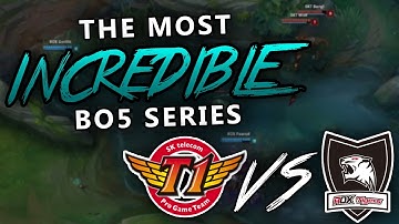THE MOST INCREDIBLE BO5 SERIES - Worlds 2016 Semifinals SKT vs ROX Highlights | League of Legends