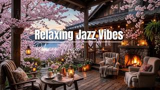 Autumn Harvest Jazz 🍂🎃 Cozy Fall Coffee Shop Ambience &amp; Warm Jazz Music for Working &amp; Studying