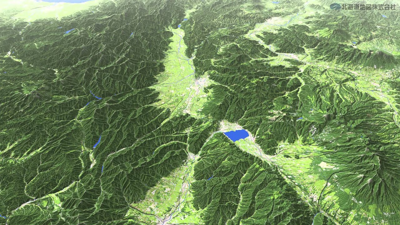 地図の実験室 中央構造線 フォッサマグナ 4k映像 2160p 30fps Youtube