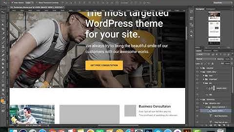How to convert ThemeForest PSD to HTML Part 01 Bangla language