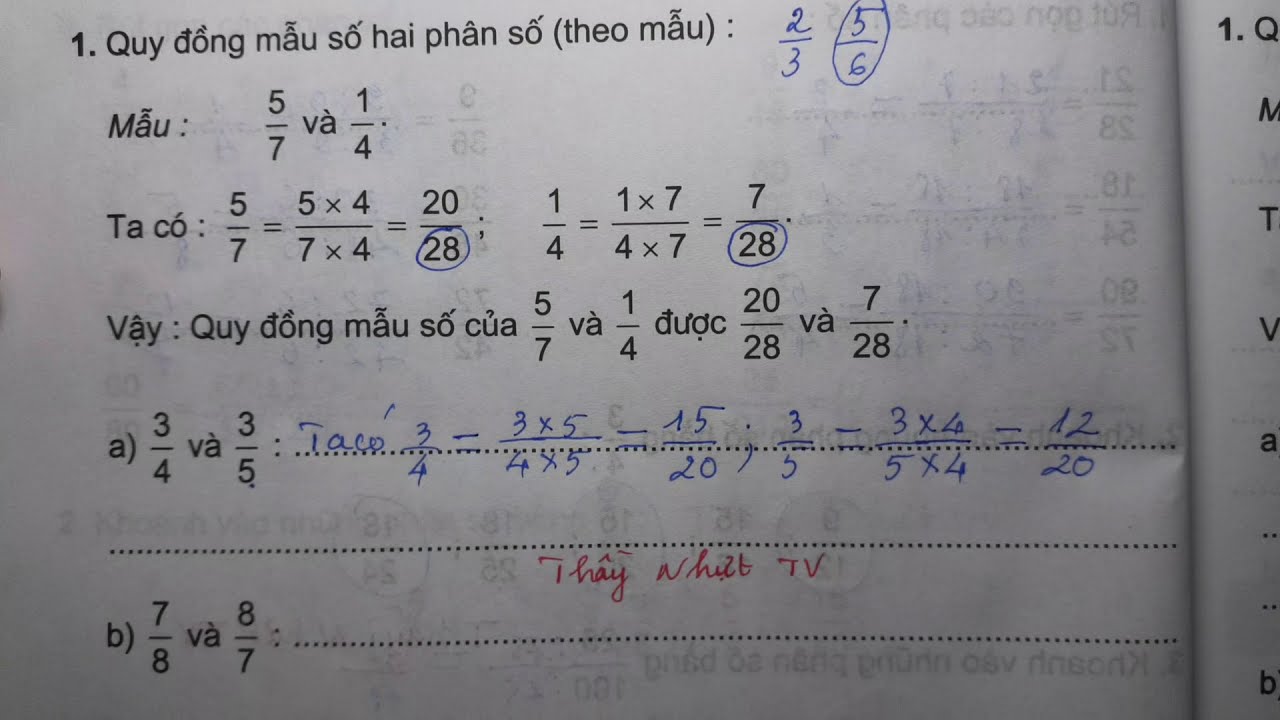 TOÁN LỚP 4 - VỞ BÀI TẬP 2 (Bài 103/ Trang 22) - QUY... - youtube