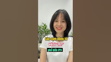 Các cụm động từ phổ biến với "Put" (phần 1) #LuaDo #nopainogain #vocabulary #learning #English