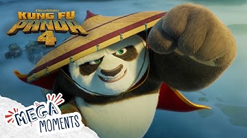 The Dragon Warrior is Back! 🐉⚔️  | Kung Fu Panda 4 | Extended Preview | Movie Moments | Mega Moments