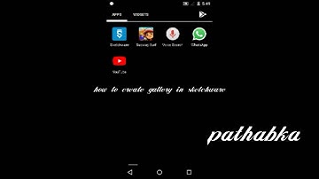 How to create gallery in sketchware