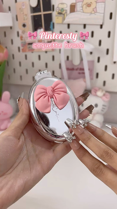 This is a Girl’s Girl Brush #coquette #aesthetic #pink #fypシ゚ #temu #unboxing #pinkasthetic #shorts
