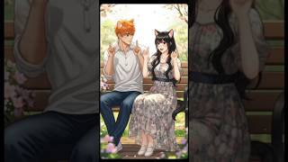 Anime cats🩷 #lushlife #zaralarsson #anime #cute #catcouple #ai #dance #videogenerator #fypシ #xyzbca