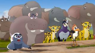 The Lion Guard and Pridelanders meet Askari-The Lion Guard:Return to the Pridelands