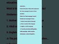 UGC NET Paper 1 (Higher Education) most important mcq #ugcnet #ugcnetpaper1 #ugcnetjrf #nep2020 #mcq