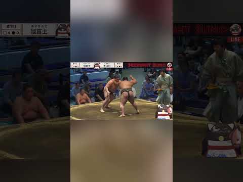 MIDNIGHTSUMO - ASAHIFUJI VS NABATAME DAY 9 JULY 2026! | #JustChatting #Shorts
