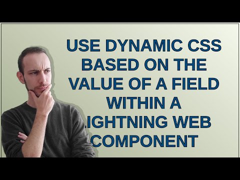 Salesforce: Use dynamic CSS based on the value of a field within a Lightning Web Component