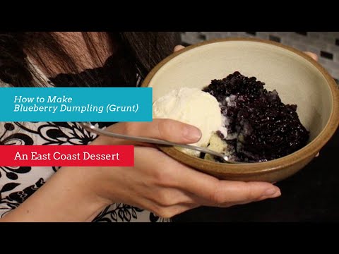 Come fare Blueberry Dumpling (Blueberry Grunt)