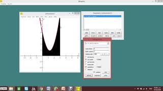 Integrales por winplot