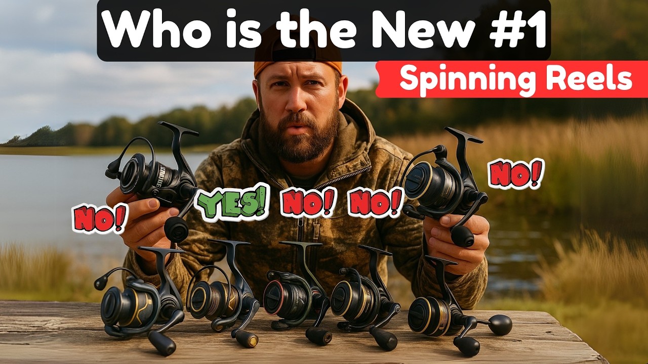 5 Best Spinning Reels 2025 🎣 | Top Picks for Every Angler! - YouTube