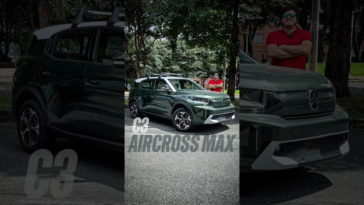 ¡Espacio, diseño y ahora hibridación!🔋⚡️ Esta es la nueva Citroën C3 Aircross Max Híbrida.