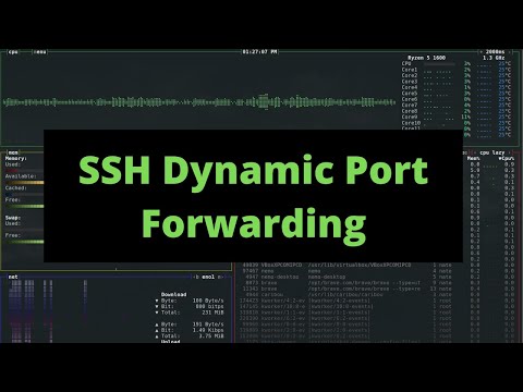 SSH Dynamic Port Forwarding