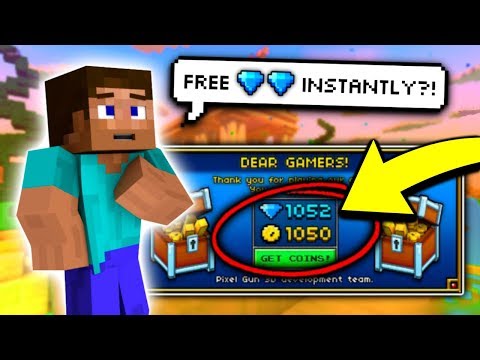 HOW TO GET GEMS/COINS FAST NO HACKS In Pixel Gun 3D New Update! Pro Tips! (Unlimited Gems U0026 Coins)
