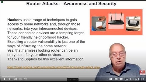 Router Attacks - Awareness and Security