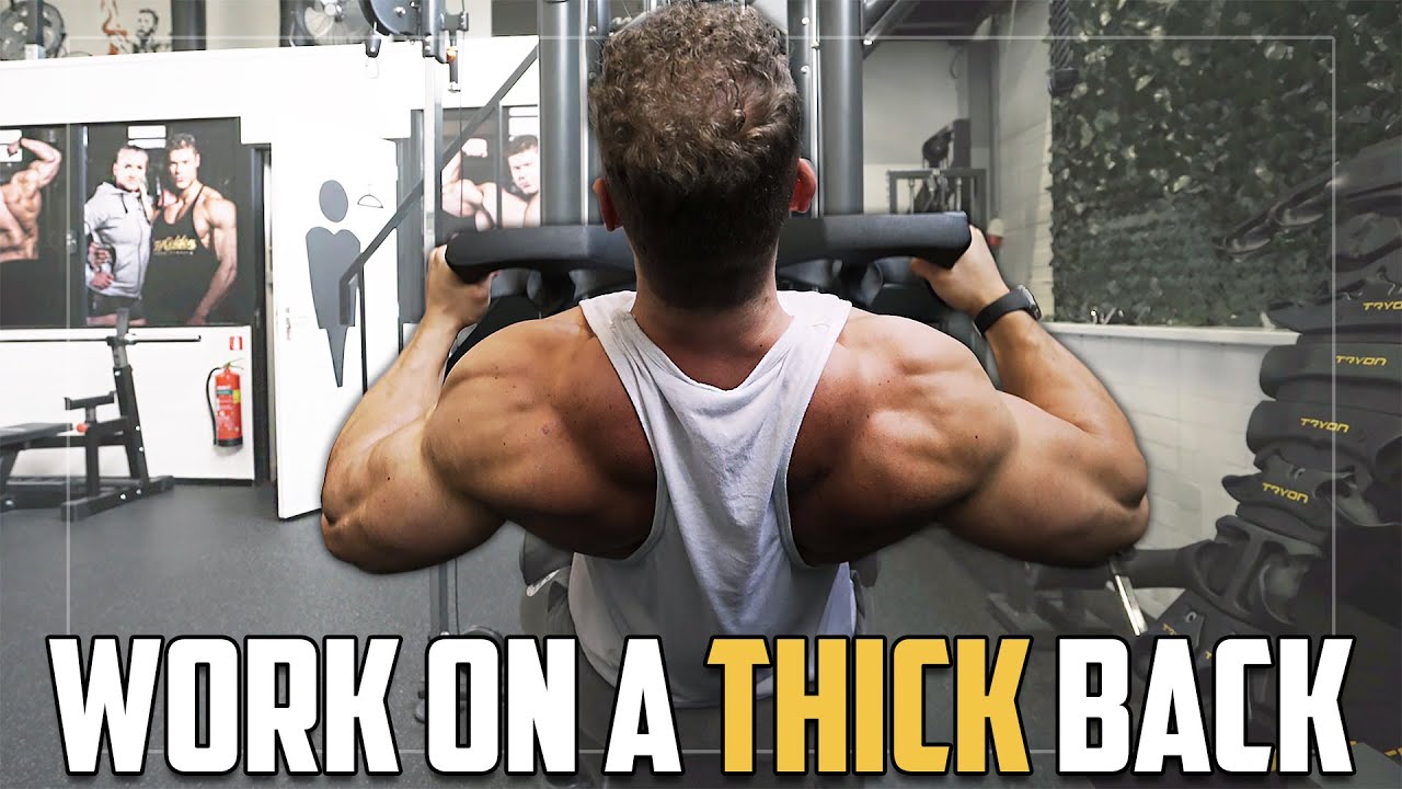 Workout for Back Thickness (EXERCISES EXPLAINED) YouTube
