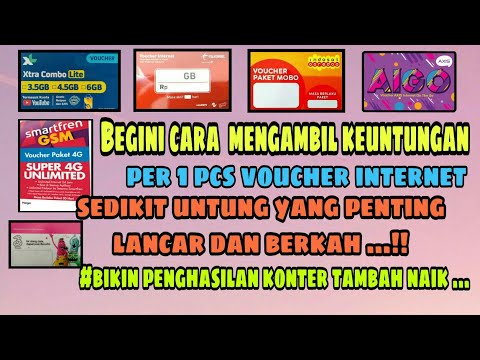 cara JUAL paket internet lewat whatsapp. 