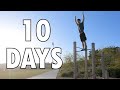 This Reckless Guy Learns the Muscle-up to Standing on Bar in 10 Days