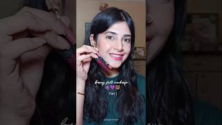 💜🐻 Berry fall makeup part 1 #makeuptutorial #berrymakeup #fall