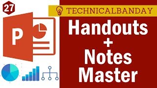 PP027-Handout and Notes Master in Powerpoint || Microsoft PowerPoint 2016 Tutorial [Hindi/Urdu]