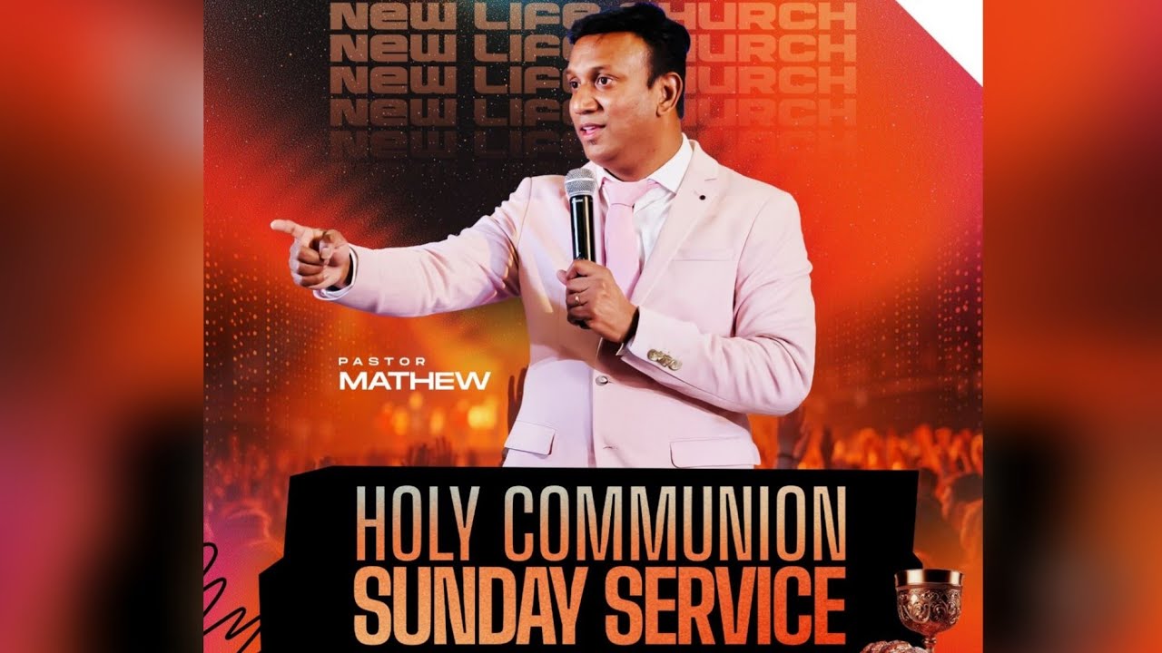 Holy Communion Sunday Service | Pr. Mathew | New Life Church - Dublin | 05-10-2025