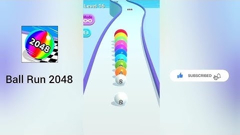 Ball Run 2048 Level 11-20 - Android Gameplay - Walkthrough