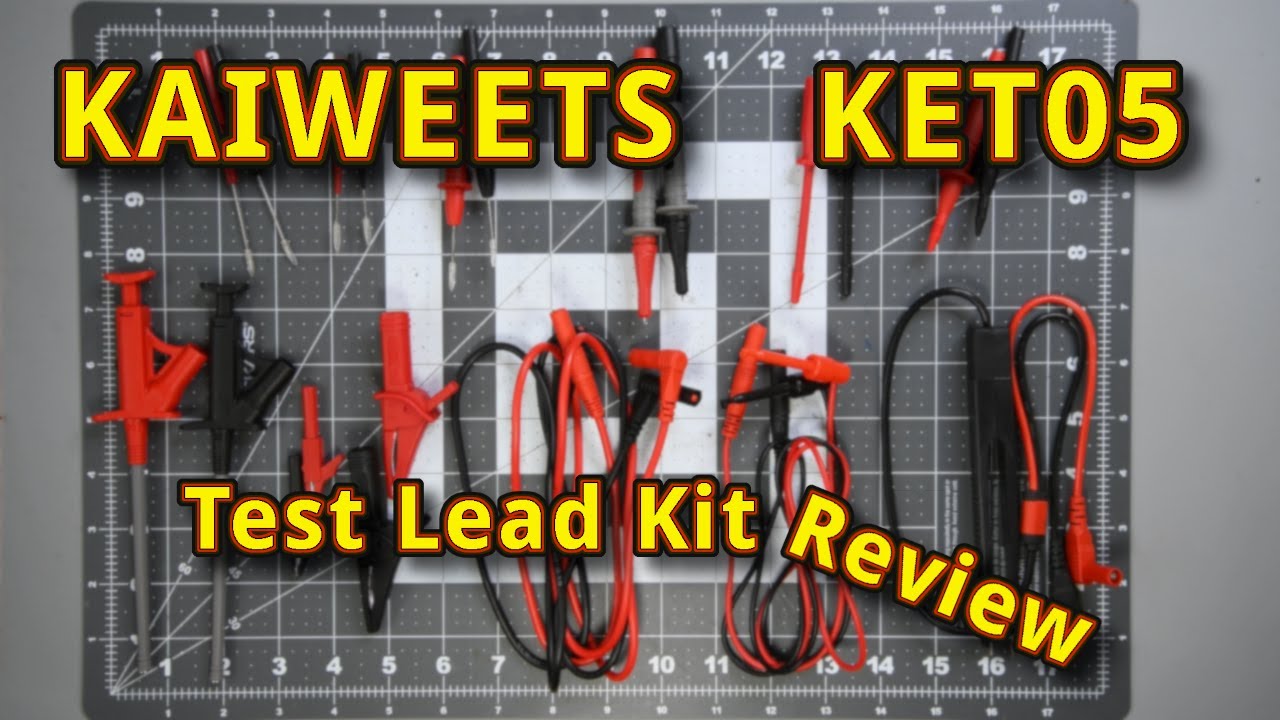 Kaiweets KET05 Test Lead Kit - Review - YouTube