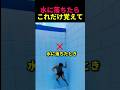 水に落ちたら これだけ覚えて