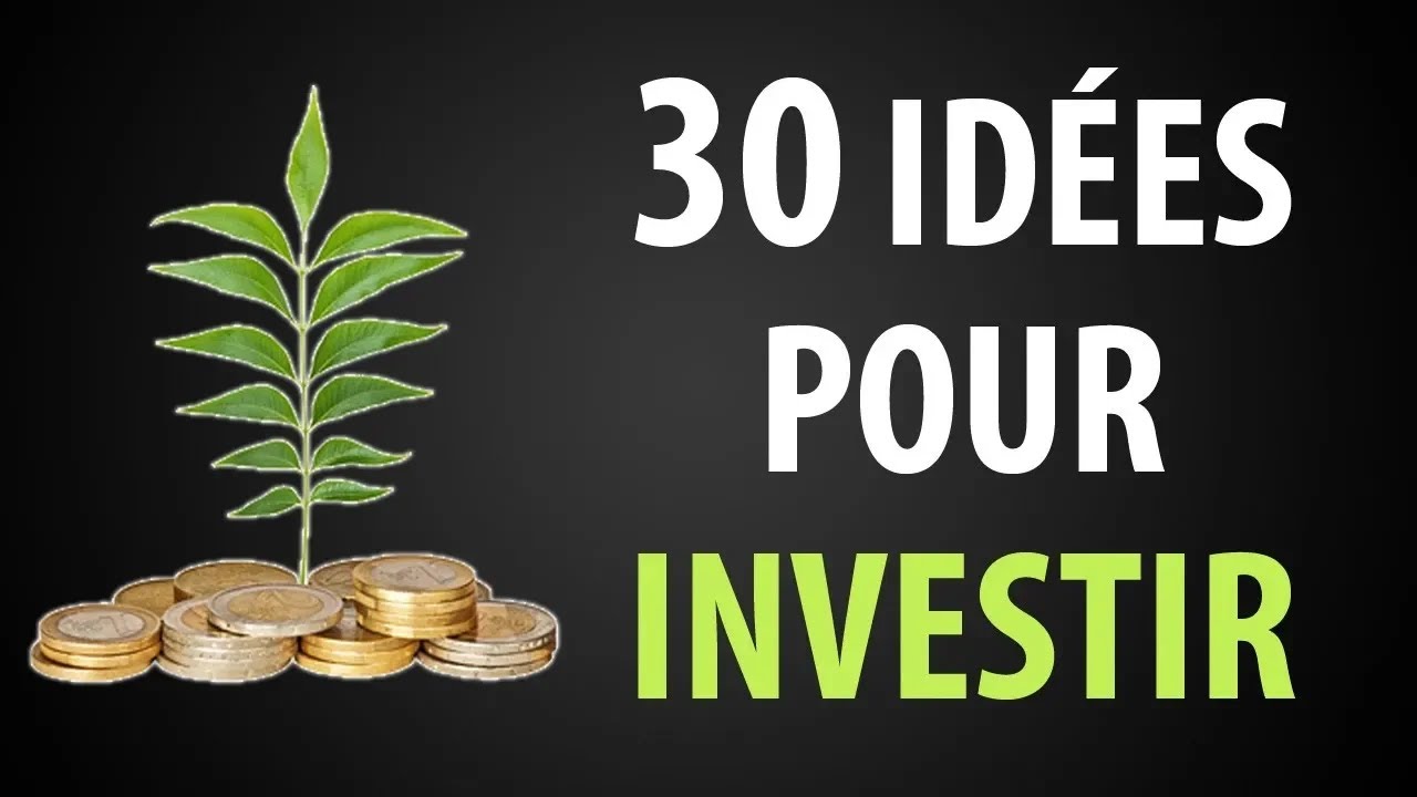30 Idées d'Investissement pour Faire Fructifier son Argent