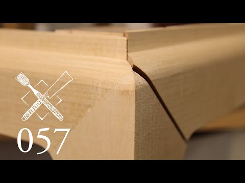 Joint Venture Ep.57: Mitered mortise and tenon with blind tapered sliding dovetail (Chinese Joinery)