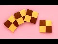 【折り紙】ボックスクッキーの作り方
