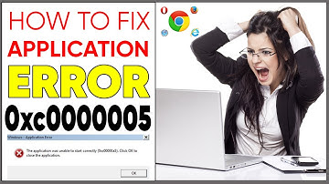 the application was unable to start correctly (0xc00005). click ok to close the application