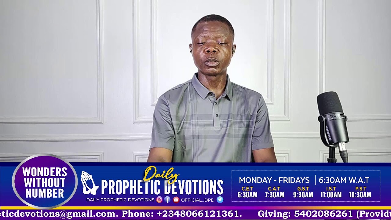 I DECREE AND DECLARE || WED 25TH FEB, 2026  || DAILY PROPETIC DEVOTIONS  WITH PST GREAT