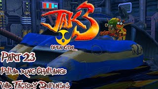 Jak 3: (OpenGOAL) Part 23: Pillar Ring Challenge & War Factory Defenses (Reshade)