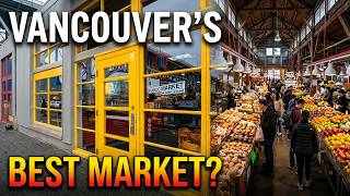 Granville Island Public Market Walk | Vancouver 4K
