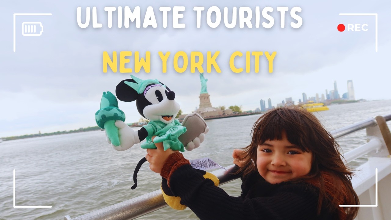 New York Day 2 & 3 | Time's Square, Statue of Liberty, Boat Tour & The Edge | Family Trip Vlog(2023)