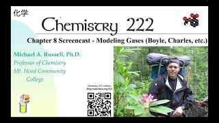CH 222 Screencast Modeling Gases (Boyle, Charles, etc.)