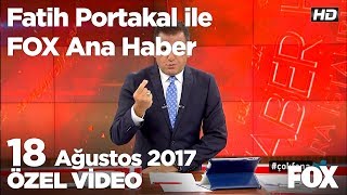 Fındık üreticisinin fiyat hüsranı! 18 Ağustos 2017 Fatih Portakal ile FOX Ana Haber