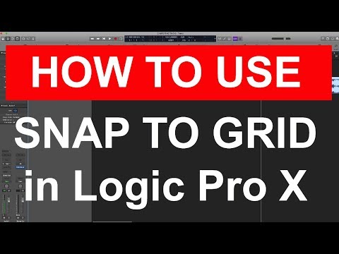 HOW TO USE THE SNAP FUNCTION : In Logic Pro X