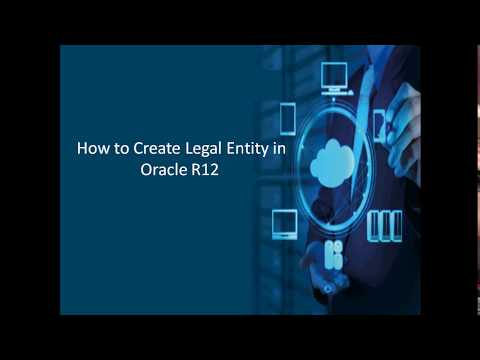 Video: How To Create A Legal Entity In