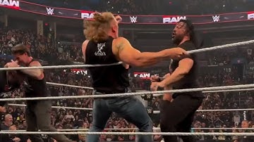 Roman Reigns, Cody Rhodes, CM Punk & Usos Vs Brock Lesnar, The Vision, Drew Mcintyre & Logan Paul