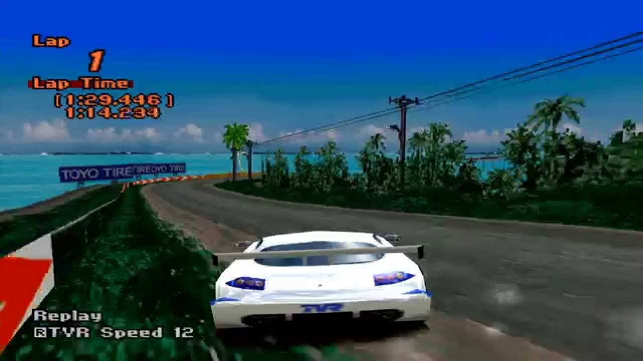 Gran Turismo 2 DRIFTING /TVR SPEED 12 /Tahiti Road JISAW YouTube