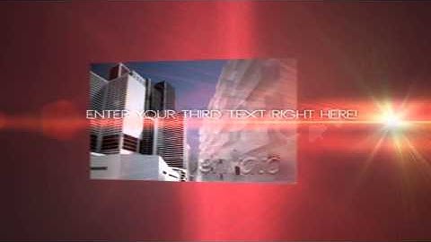 Free After Effects Template "Mysterious opener"