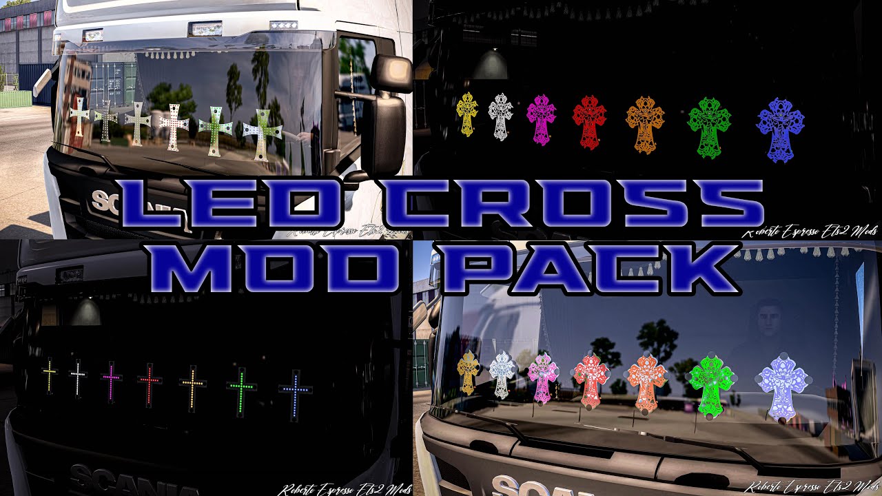 led cross mod pack - YouTube