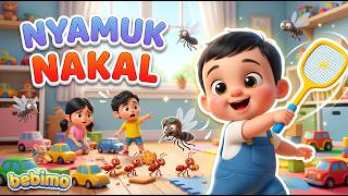 Nyamuk Nakal 🦟 | Lagu Anak Indonesia Lucu & Ceria | Animasi 3D Bebimo