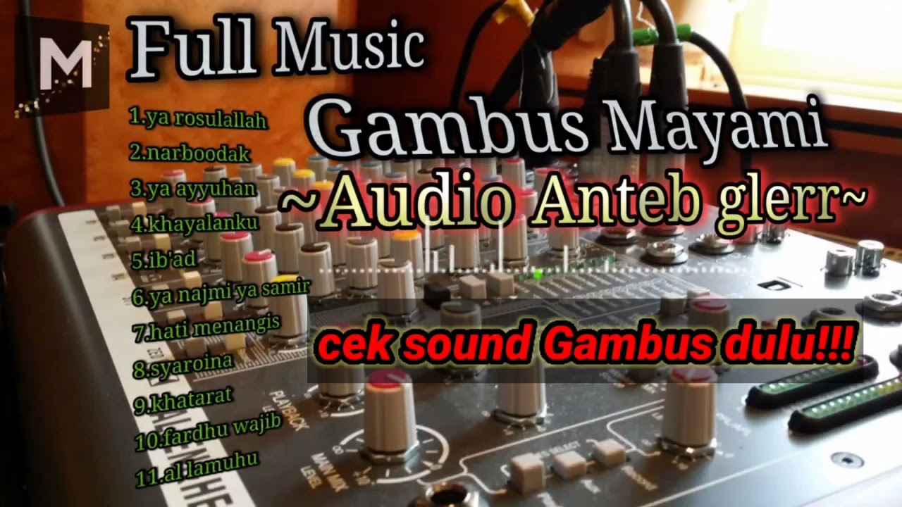 FULL GAMBUS JALSAH cocok untuk Cek sound walimah||audio mantab || anteb