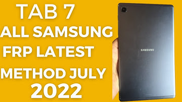 All Samsung frp bypass latest method July 2022 security| Samsung tab A7 lite frp bypass Android 12